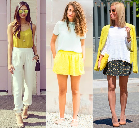 look amarelo reveillon