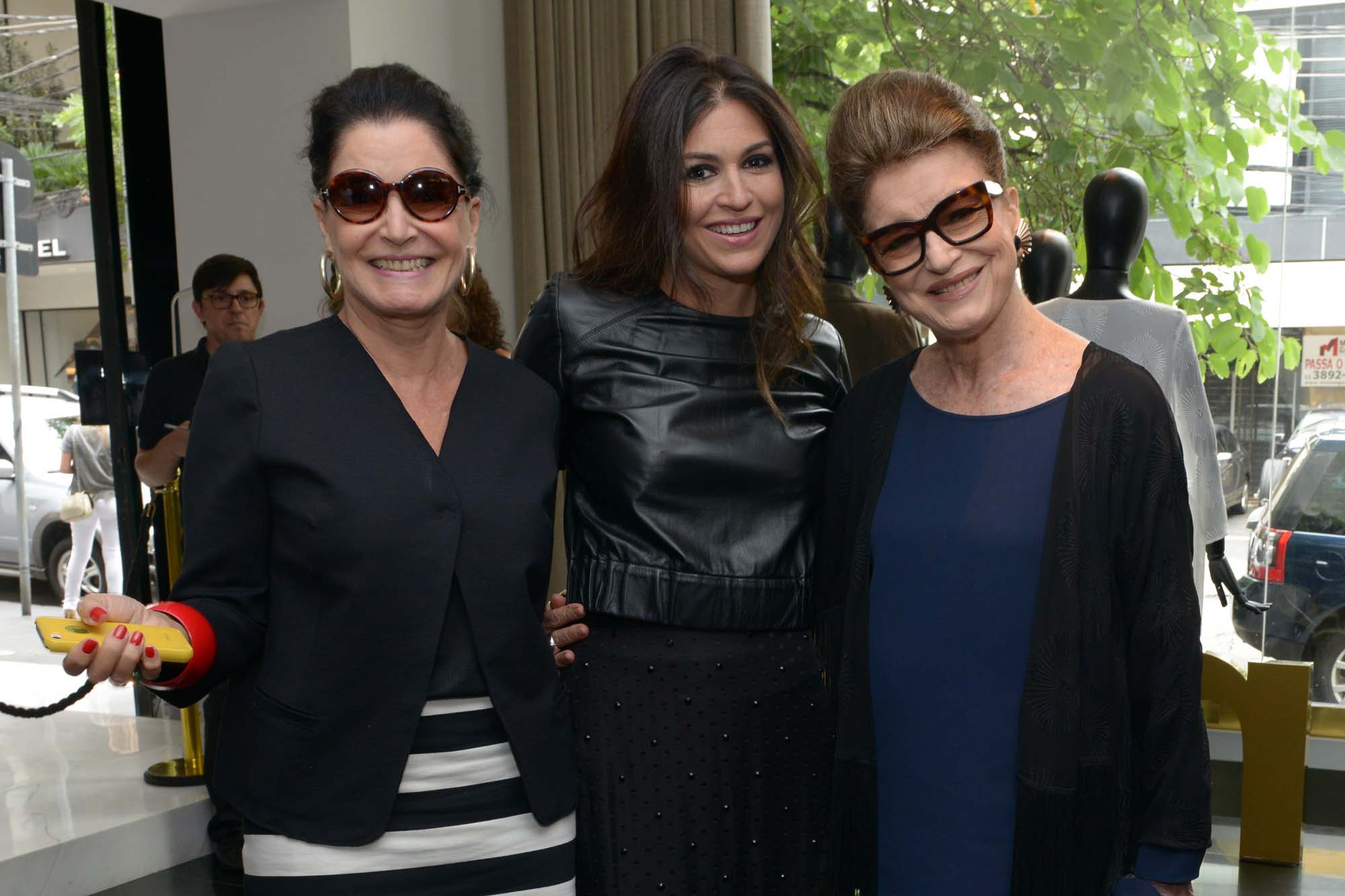 Gloria Kalil, Nathalie Klein e Costanza Pascolato